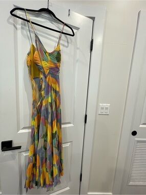 chinese dress ladies Florentina Floral Tiered Maxi Dress main image 0